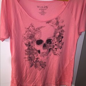 Wound Up skull shirt
